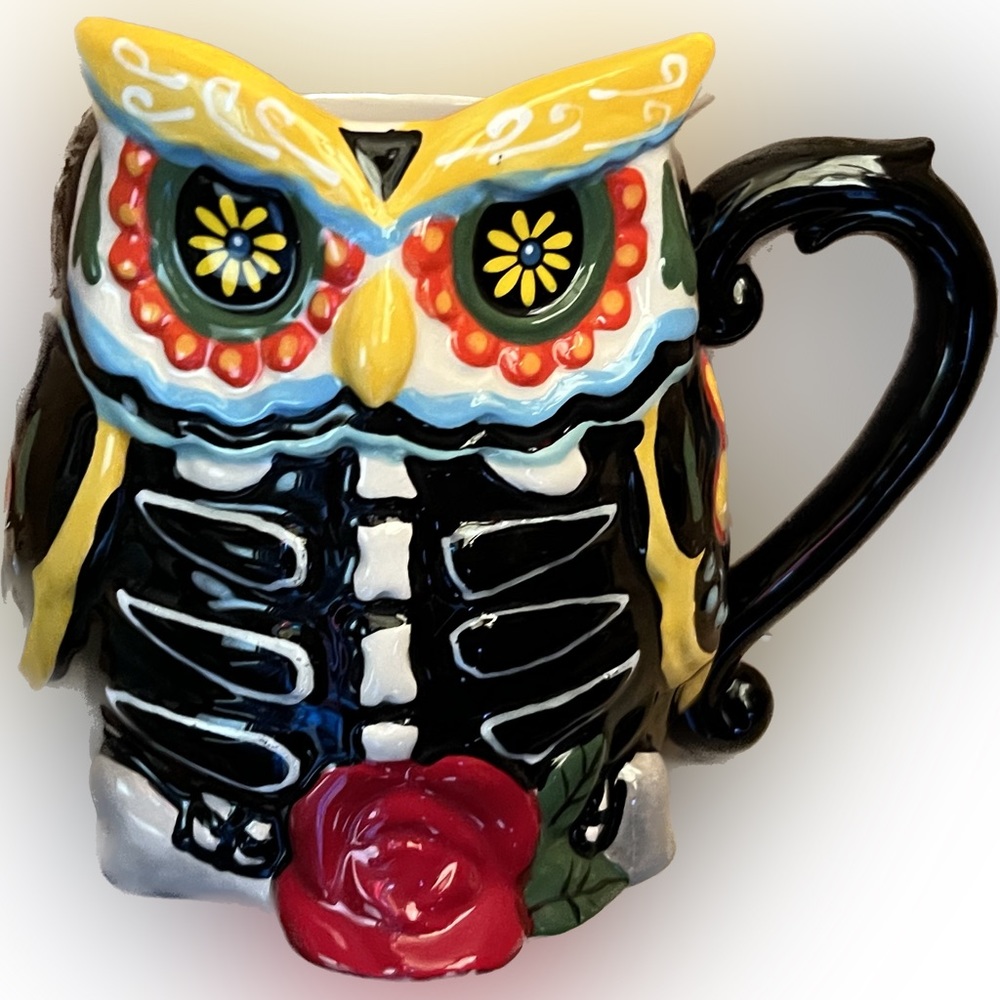 Halloween owl XL mug